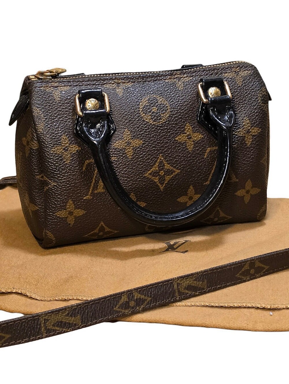 LOUIS VUITTON MINI NANO SPEEDY BAG - Picture 15 of 15